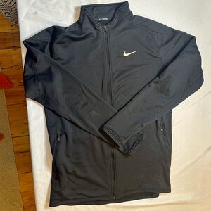 Nike Running Dri-Fit Black Full Zip Jacket Women’s M
